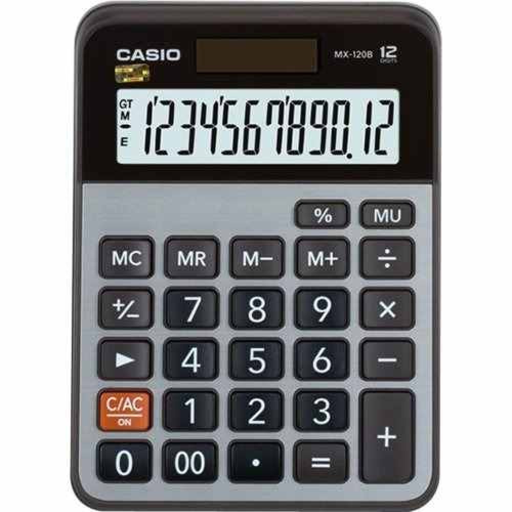 CALCULADORA DE MESA CASIO MX-120B